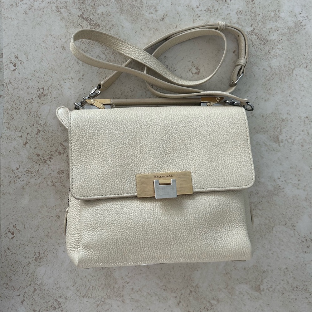 SOLD BALENCIAGA Le Dix leather handbag - Picture 11 of 16